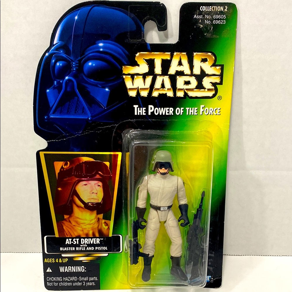 1996 STAR WARS POWER OF THE FORCE AT-ST DRIVER